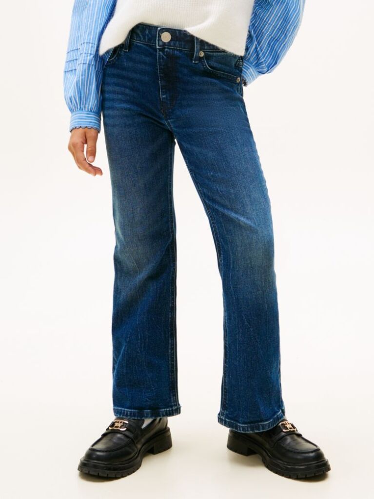 Denim Flare Dark Jeans  Girls