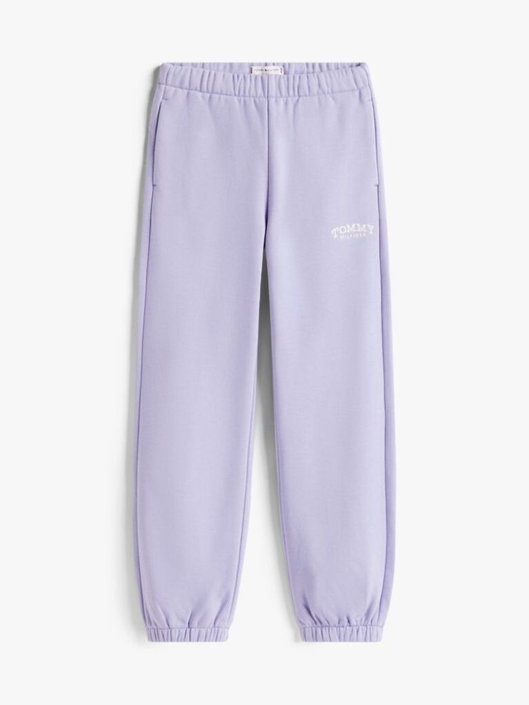 Purple Cuffed Leg Joggers  Girls
