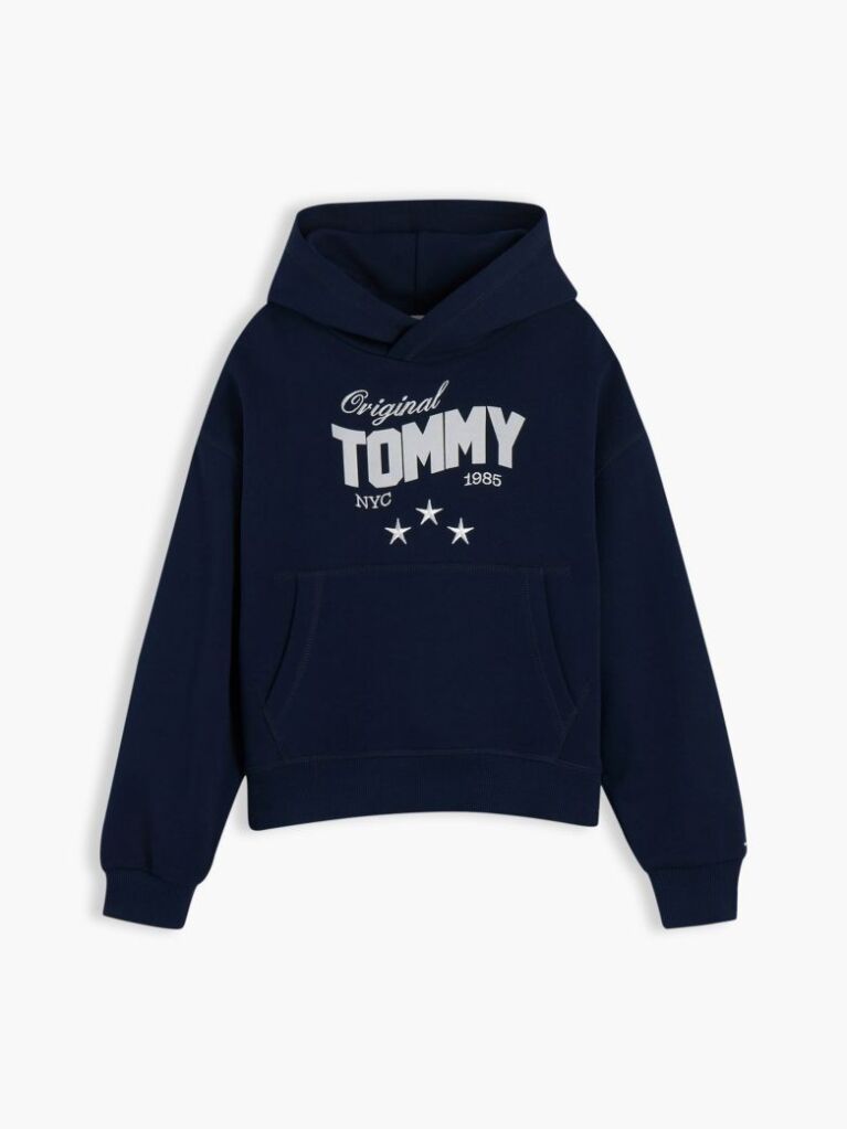 Blue Star Logo Relaxed Hoody  Girls