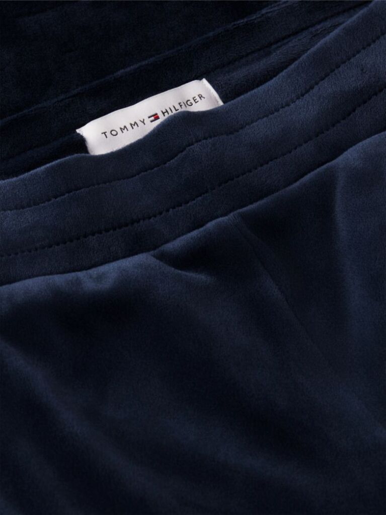 Blue Star Flag Velour Wide Leg Joggers  Girls