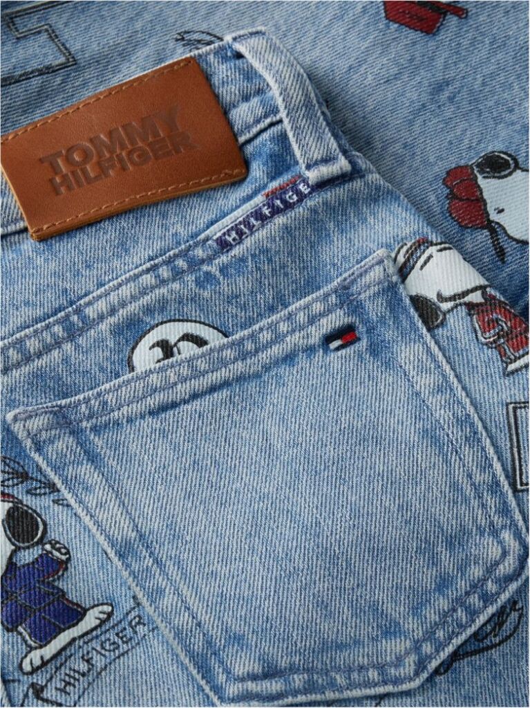 Denim Mabel High Rise Wide Leg Peanuts® Jeans  Girls
