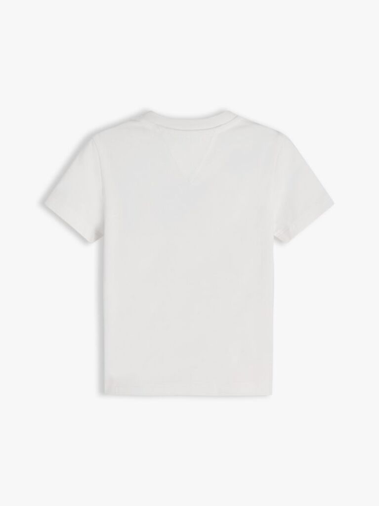 Alb T-Shirt Din Jerseu Cu Logo  Nou nascuti