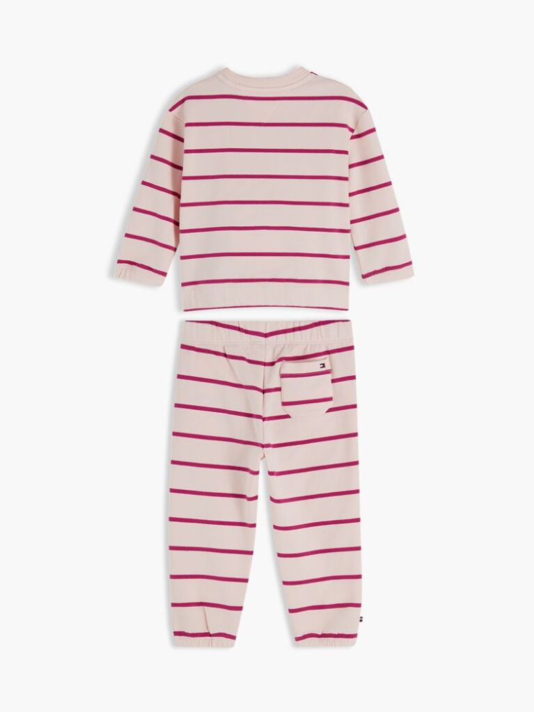 Multi Heart Flag Sweatshirt And Joggers Set  Newborn