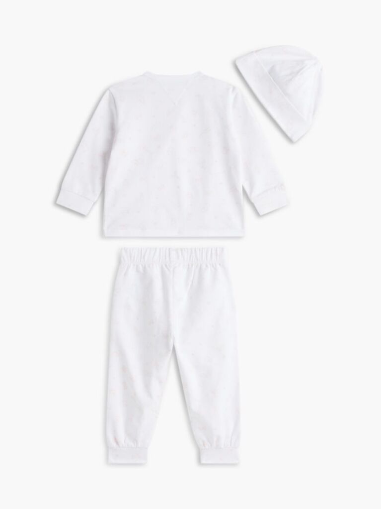 Alb Cutie De Cadou Cu T-Shirt Cu Maneca Lunga Si Imprimare  Nou nascuti