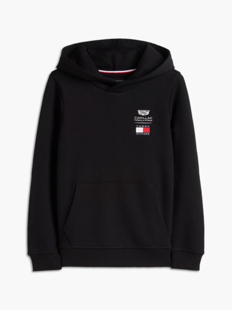 Negru Hanorac cu logo TH x Cadillac Formula 1® Team  Copii unisex