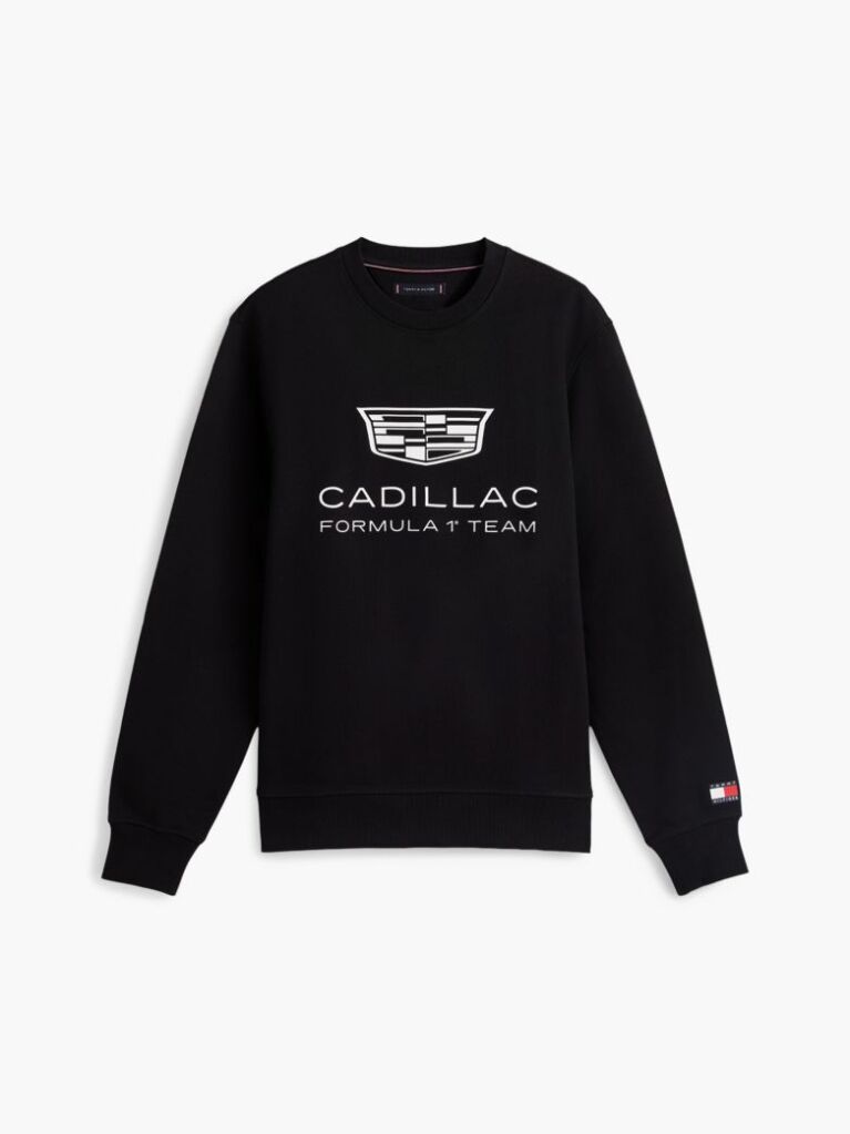 Negru TH x Cadillac Formula 1® Team Hanorac Cu Logo  Unisex
