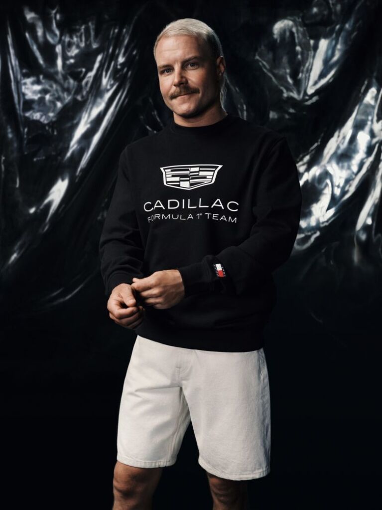 Negru TH x Cadillac Formula 1® Team Hanorac Cu Logo  Unisex