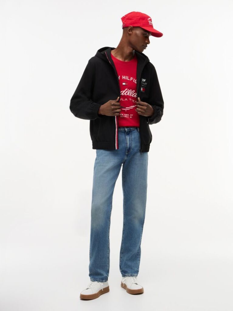 Black TH x Cadillac Formula 1® Team Logo Sweatshirt  Unisex