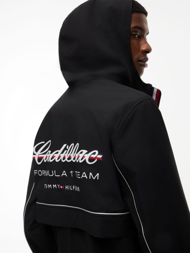 Black TH x Cadillac Formula 1® Team Logo Sweatshirt  Unisex