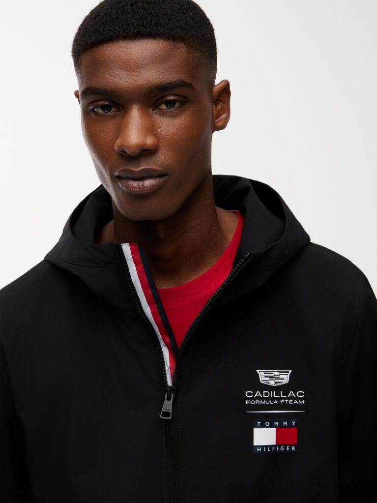 Black TH x Cadillac Formula 1® Team Logo Sweatshirt  Unisex
