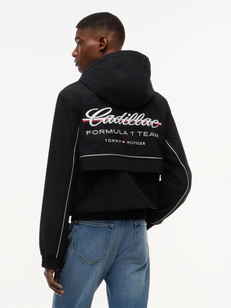 Black TH x Cadillac Formula 1® Team Logo Sweatshirt  Unisex