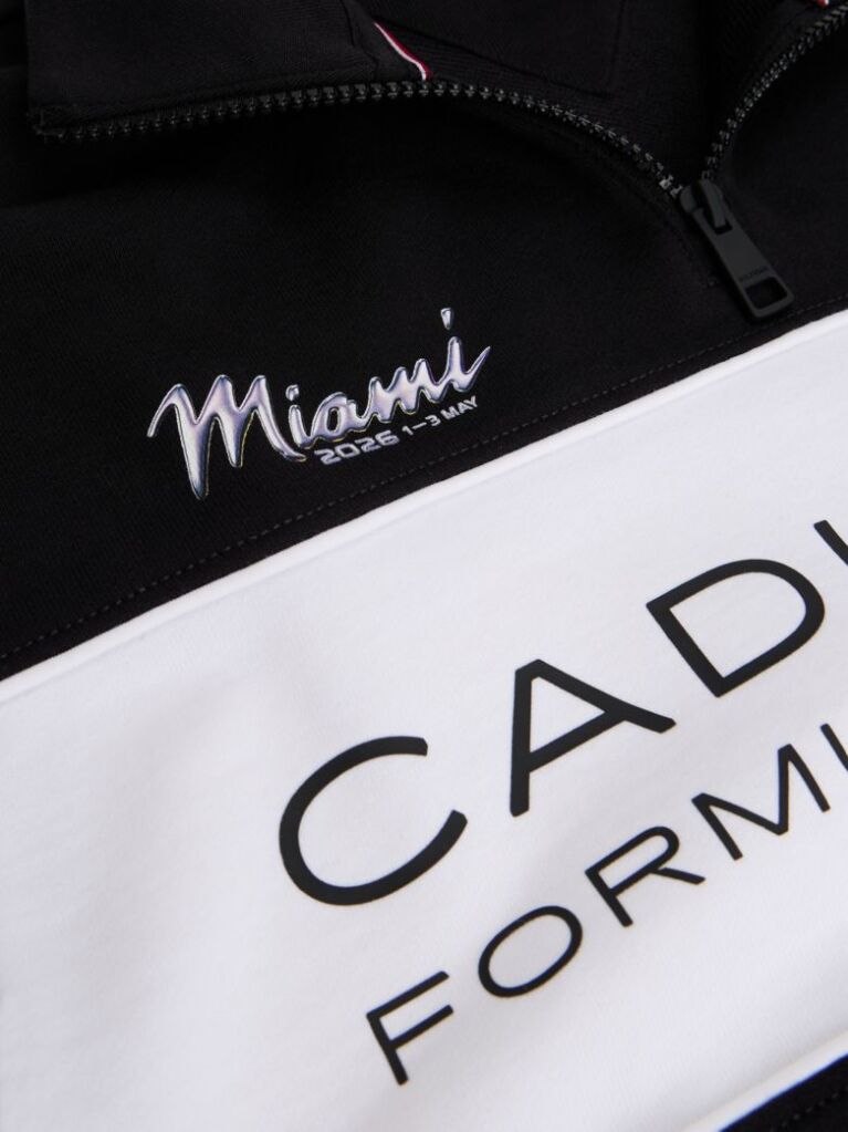 Black TH x Cadillac Formula 1® Team Logo Sweatshirt  Unisex