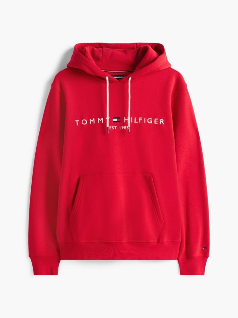Rosu Hanorac Cu Logo Tommy  Barbati