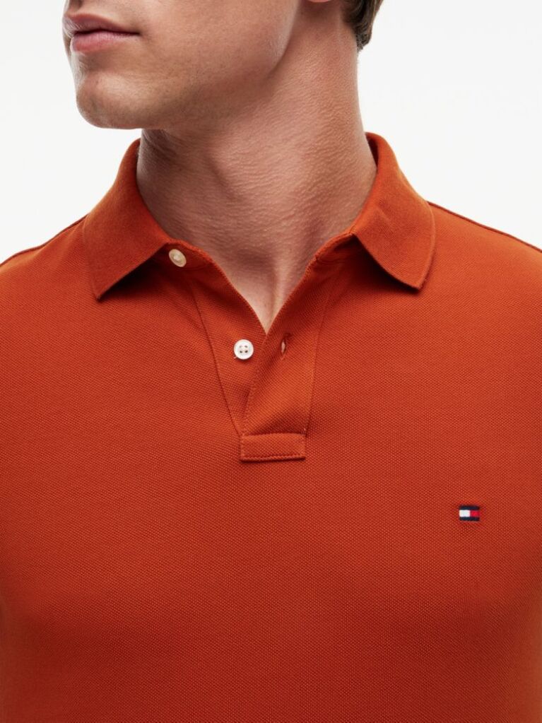 Rosu Polo Regular Fit 1985 Collection  Barbati