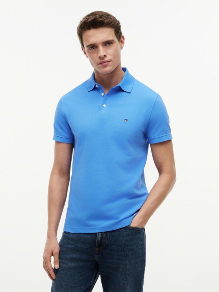 Blue Polo Slim Fit 1985 Collection  Barbati