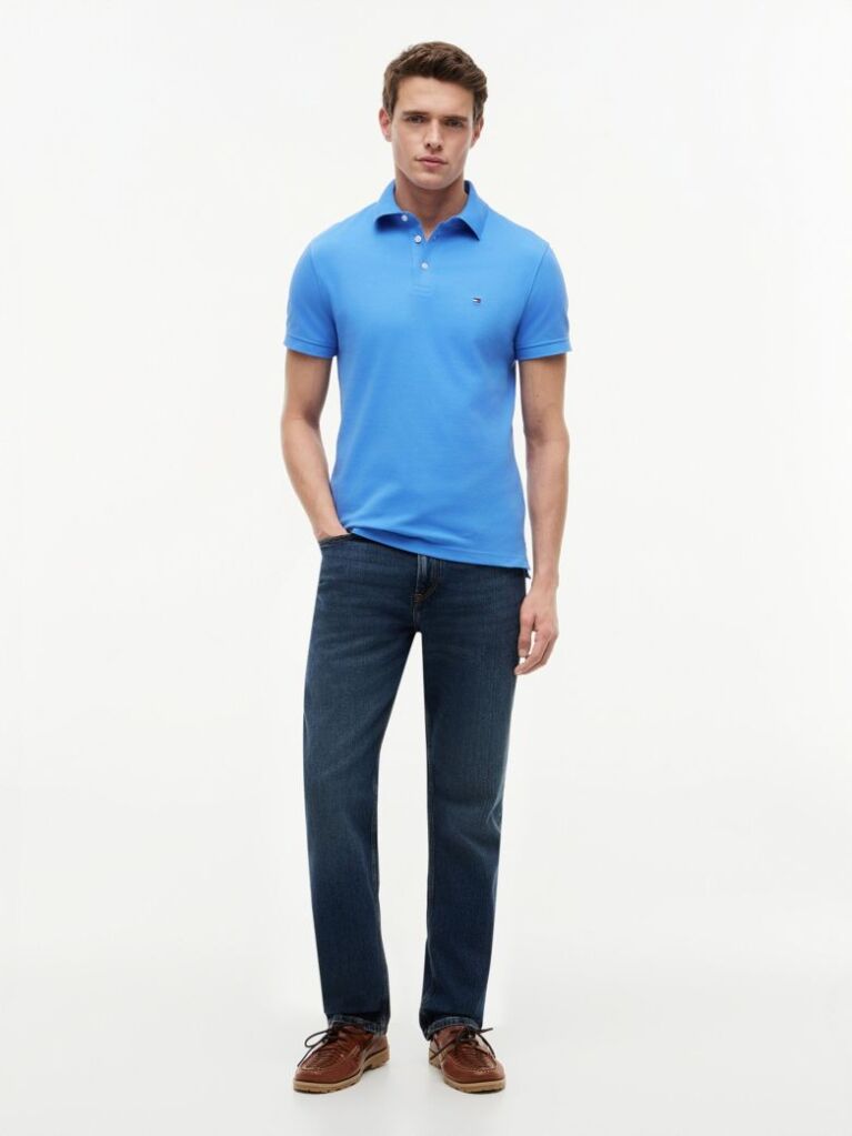 Blue Polo Slim Fit 1985 Collection  Barbati