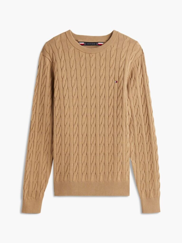 Maro Jumper Cu Guler Rotund Din Tricot  Barbati