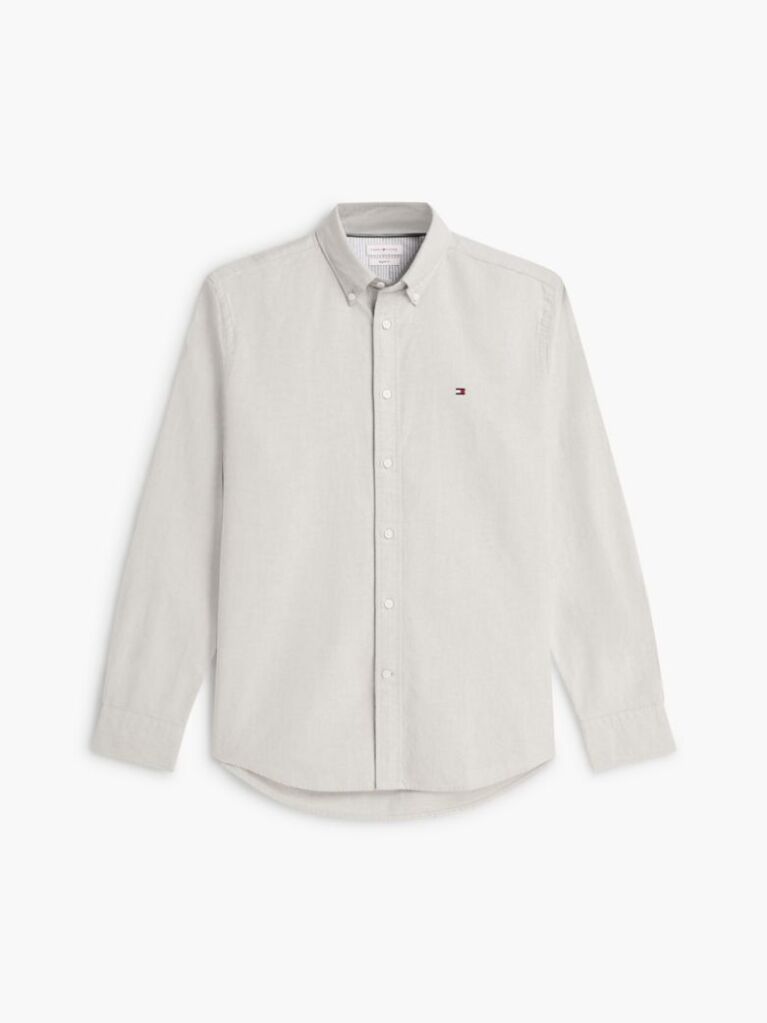 Bej Camasa Oxford Regular Fit Heritage  Barbati