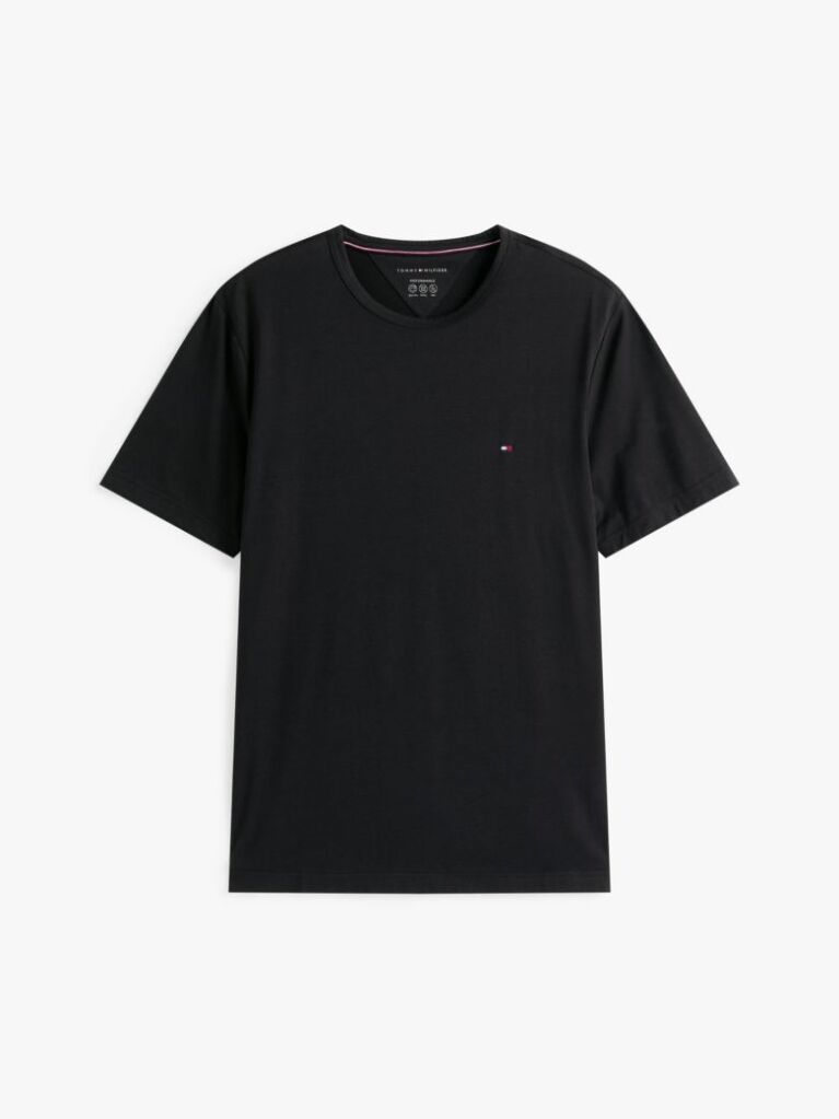 Negru Tricou Moisture Wicking  Barbati