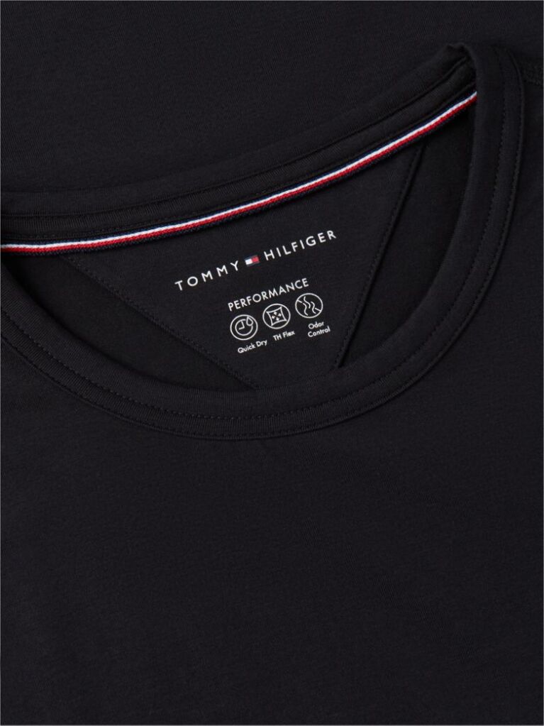 Negru Tricou Moisture Wicking  Barbati