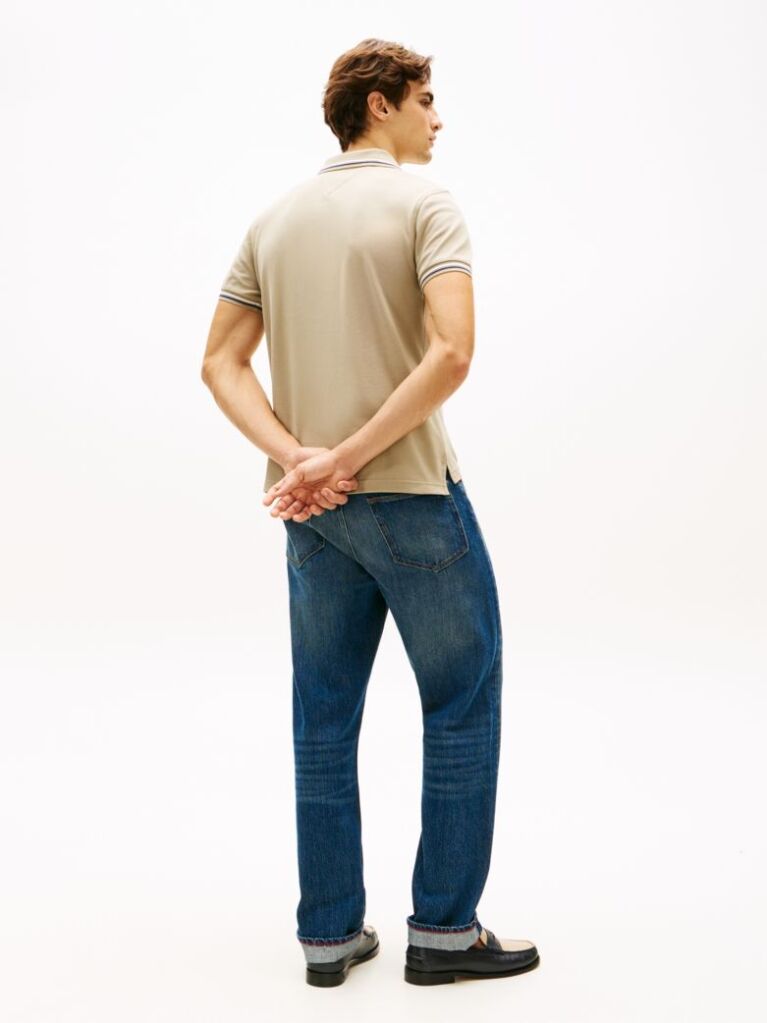 Maro Tricou Polo Slim Fit Pique  Barbati