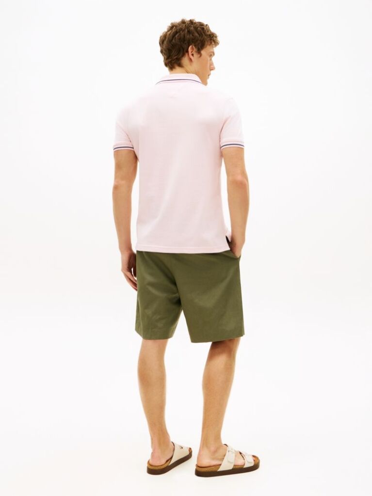 Roz Tricou Polo Slim Fit Pique  Barbati