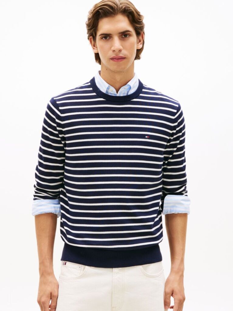 Multi Flag Embroidery Jumper  Men