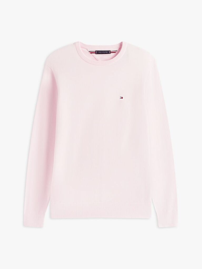 Pink Flag Embroidery Jumper  Men
