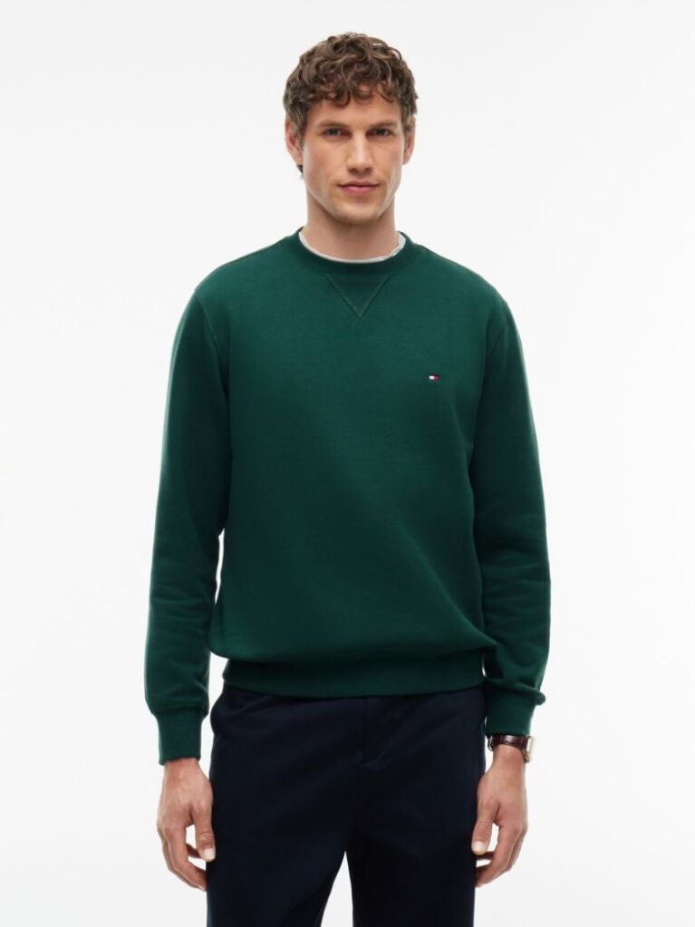 Verde Hanorac Esential Fleece  Barbati