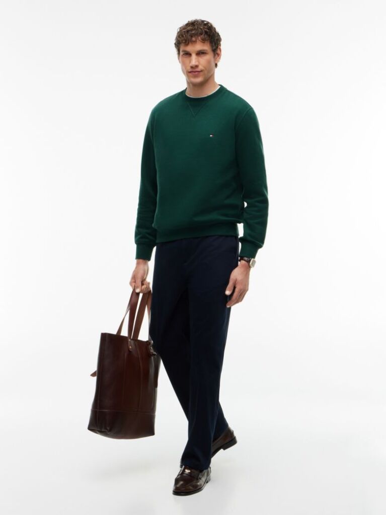 Verde Hanorac Esential Fleece  Barbati