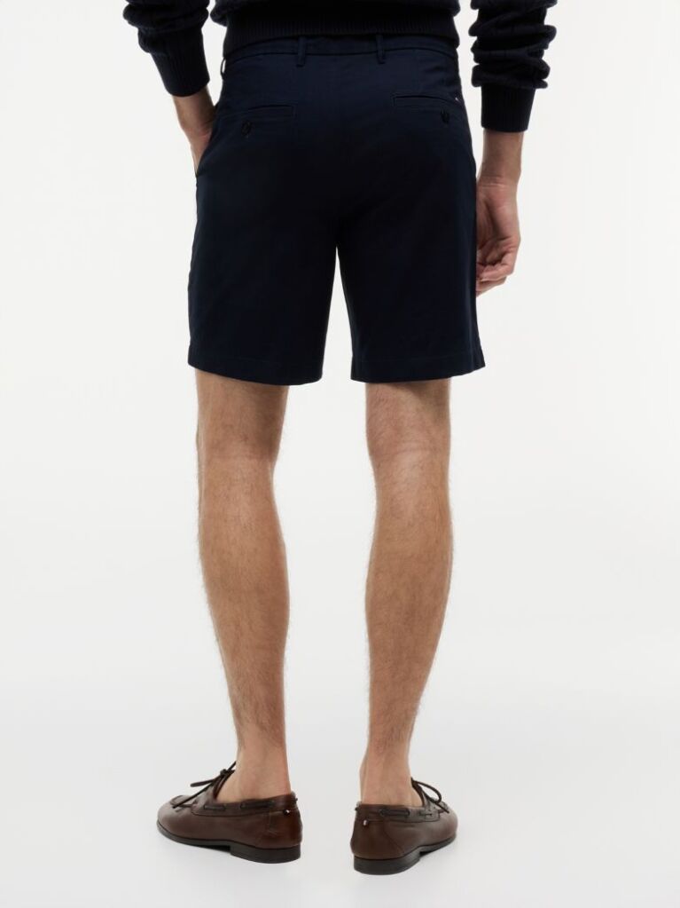 Blue Dover Twill Chino Pantaloni Scurti 8"  Barbati