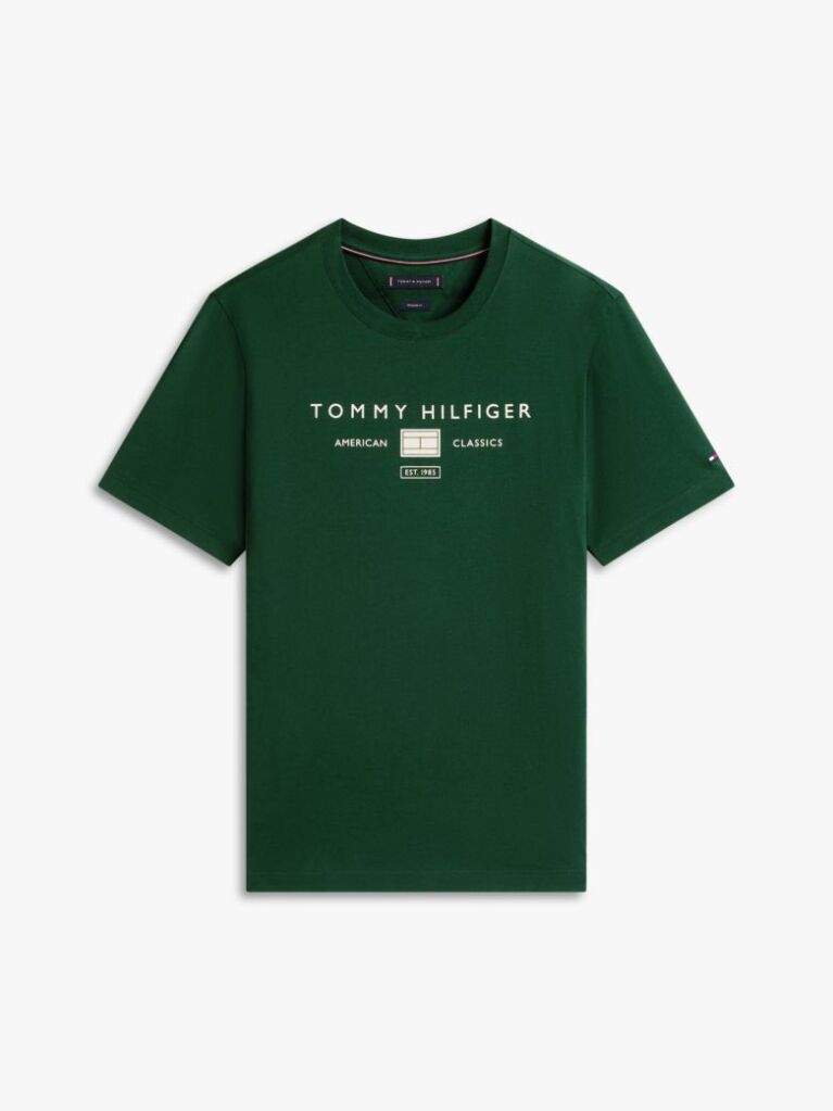 Verde Tricou Cu Logo Jersey  Barbati
