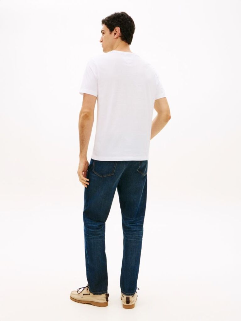 Alb Tricou Cu Logo Jersey  Barbati