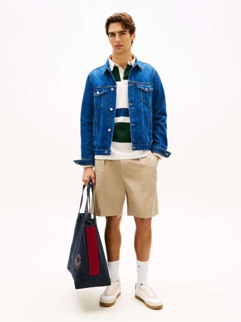 Blue Denim Trucker Jacket  Men