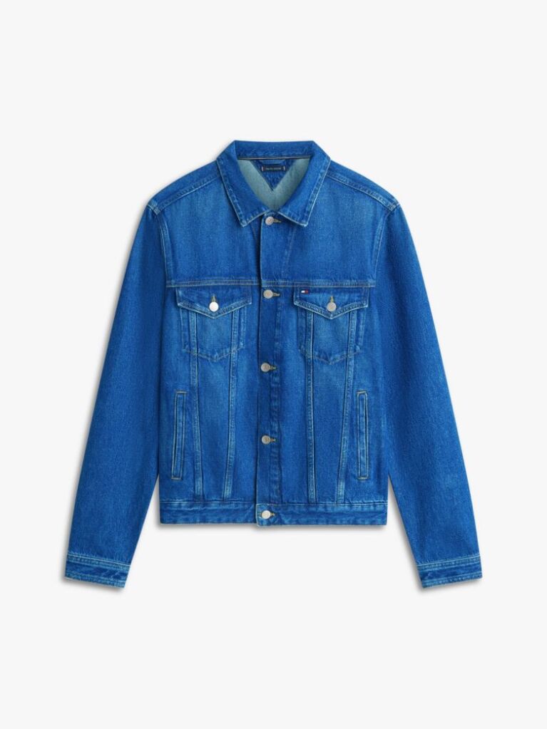 Blue Denim Trucker Jacket  Men