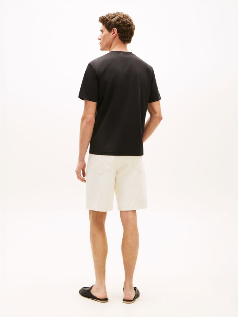 Black Performance Embossed Logo T-Shirt  Men