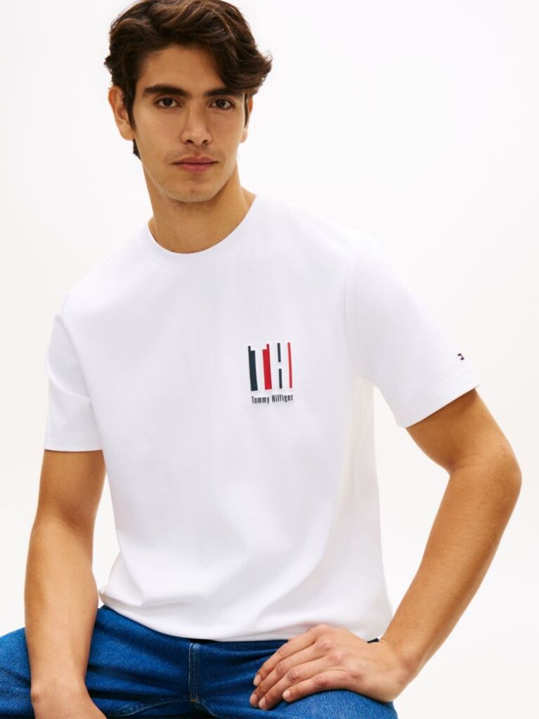 Alb Performance Tricou Cu Logo In Relief  Barbati