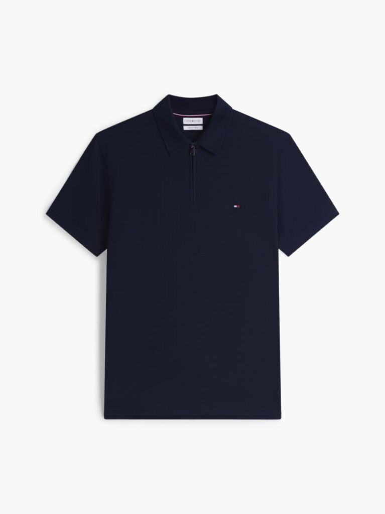 Blue Polo Cu Croiala Regular  Barbati