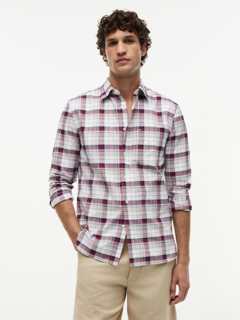 Multi Camasa Heritage Oxford Cu Croiala Regular Si Carousi  Barbati