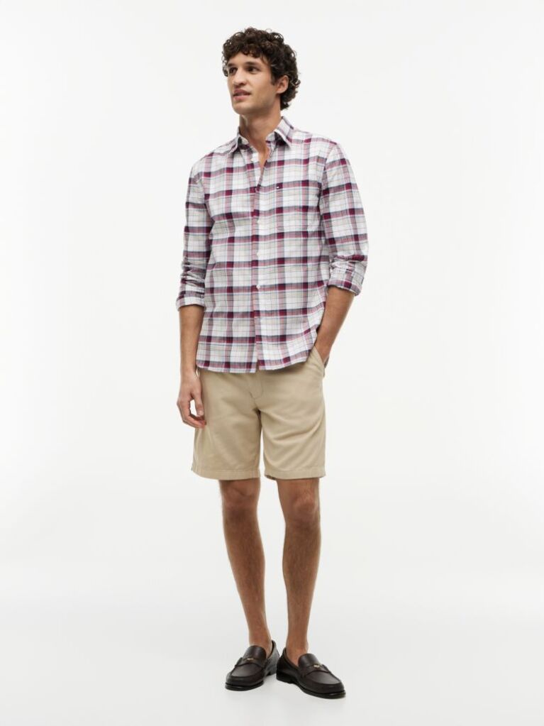 Multi Camasa Heritage Oxford Cu Croiala Regular Si Carousi  Barbati