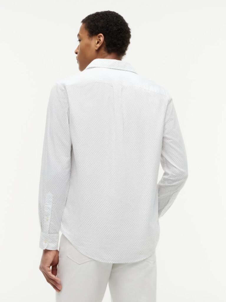 Multi Camasa Flex Din Poplin Cu Croiala Regular Si Model Printat  Barbati
