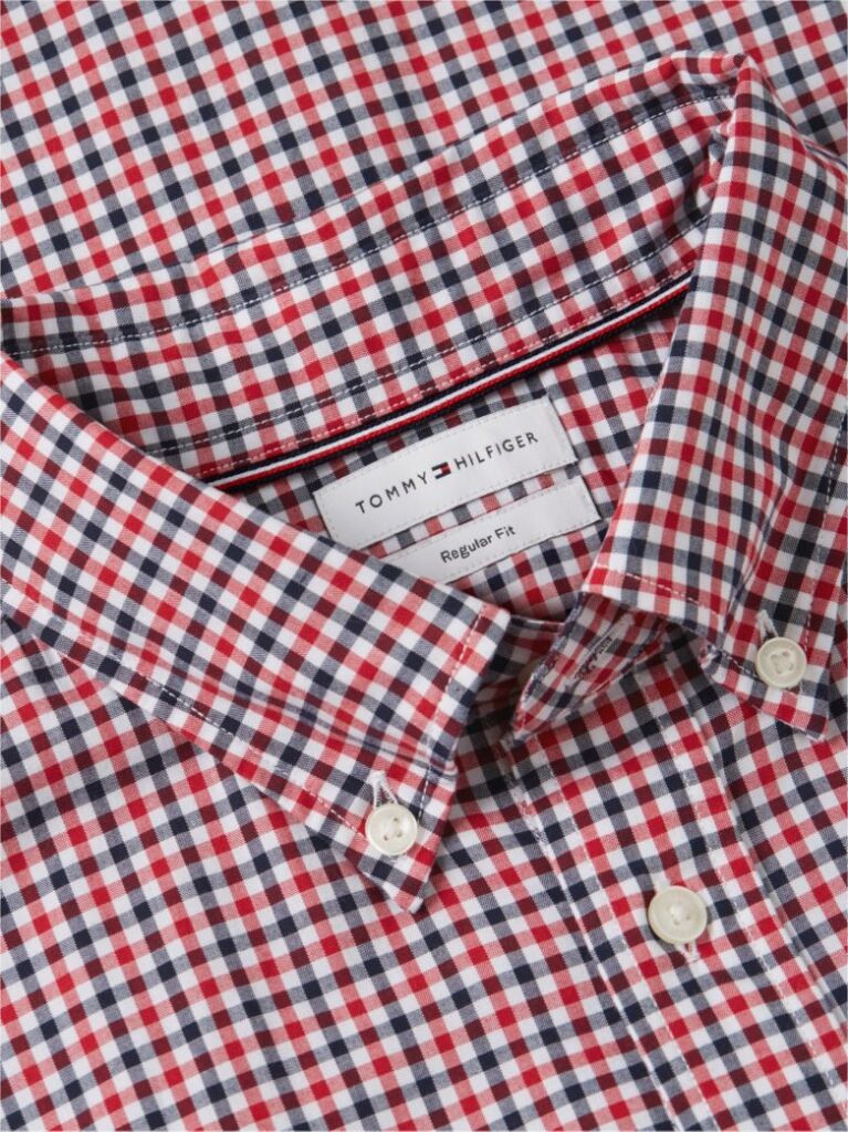 Multi Camasa Flex in Carouri Din Poplin  Barbati