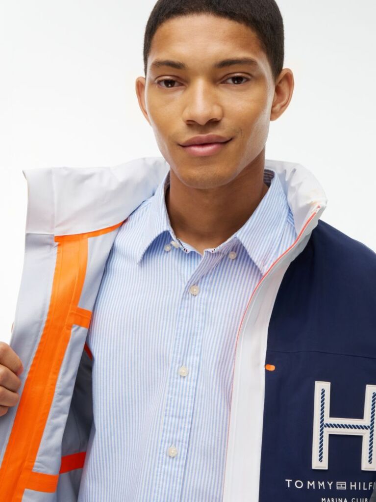 Multi Waterproof Colour-Blocked Regatta Windbreaker  Men