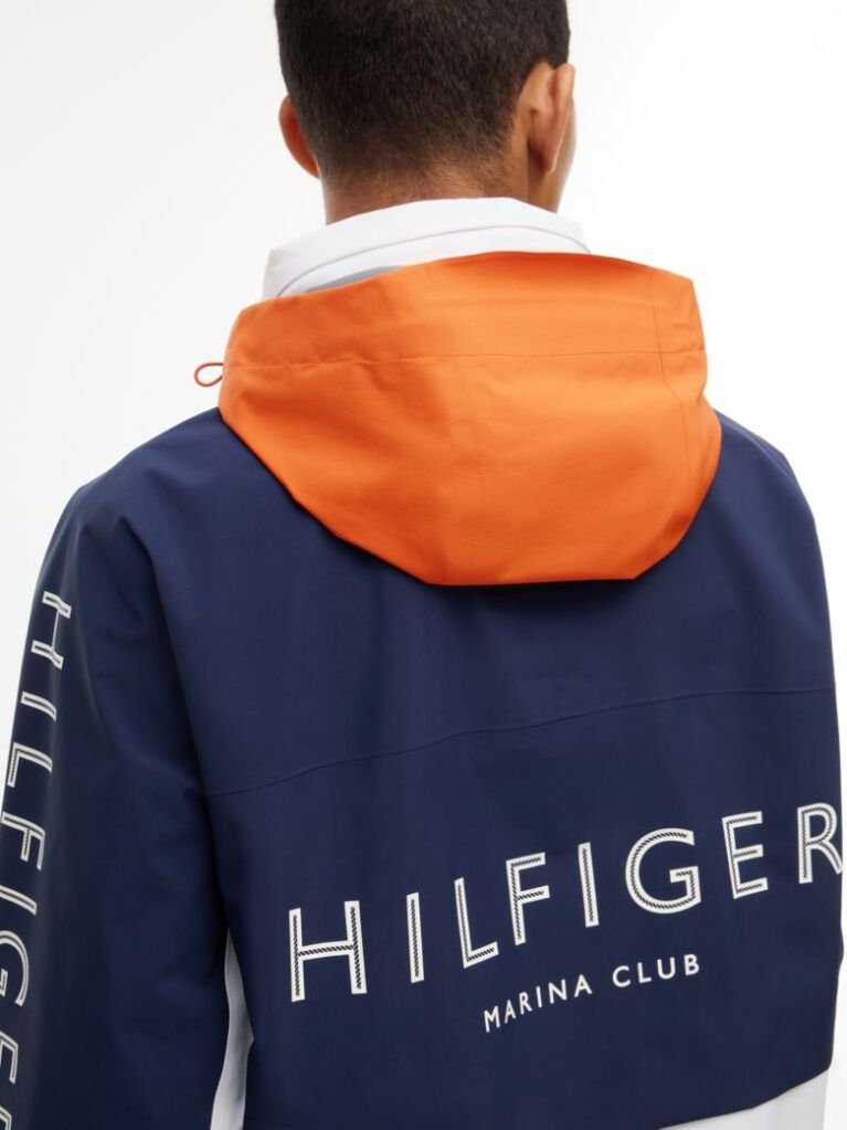 Multi Waterproof Colour-Blocked Regatta Windbreaker  Men