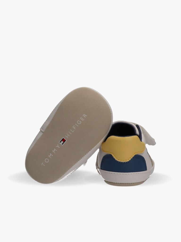 Multi Logo Hook And Loop Sneakers  Boys