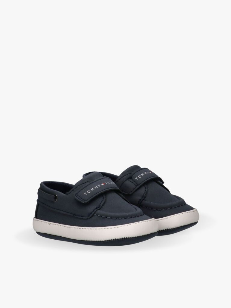 Blue Low Cut Velcro Sneakers  Boys