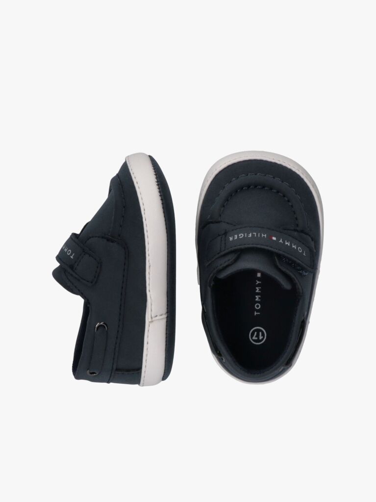 Blue Low Cut Velcro Sneakers  Boys