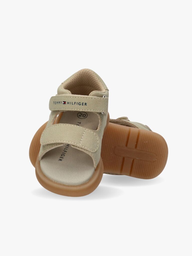 Beige Velcro Sandal  Boys