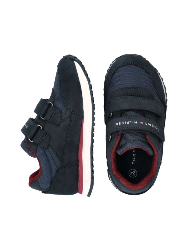 Blue Adidasi Low Cut Cu Velcro  Copii unisex