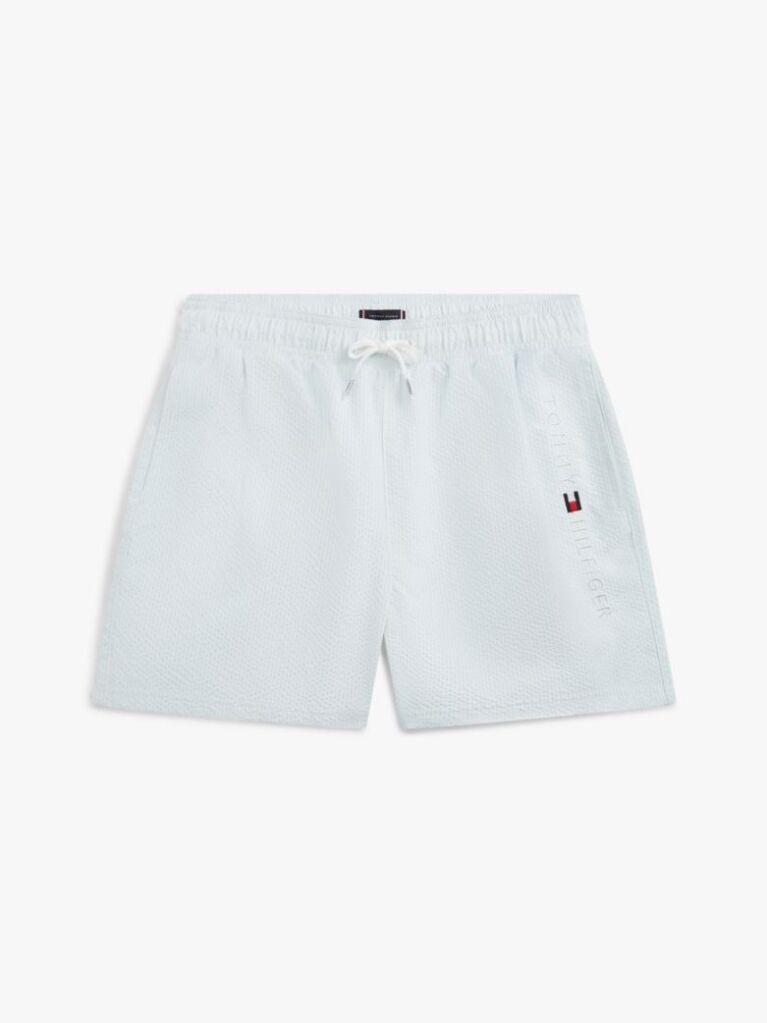 Blue Pantaloni Scurti De Baie Cu Dungi  Baieti